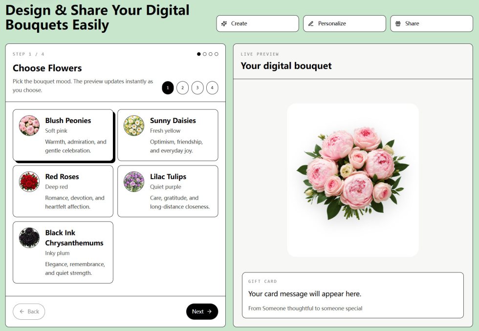 DigiFlower 截图 1
