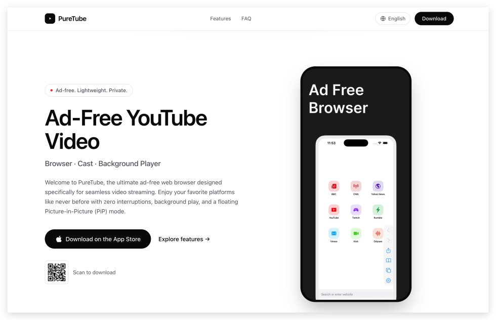 PureTube 截图 1