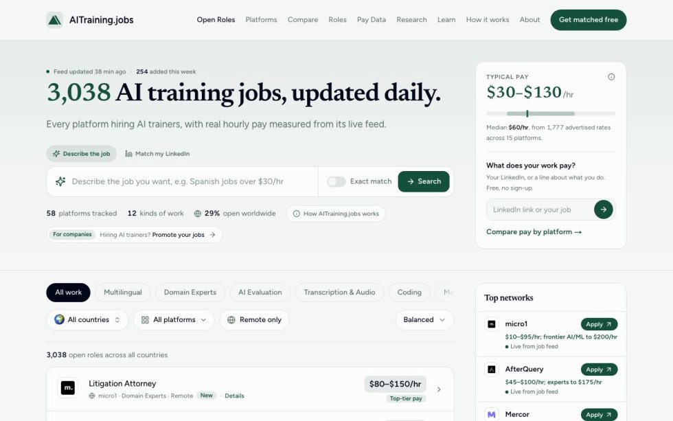 AITraining.jobs 截图 1