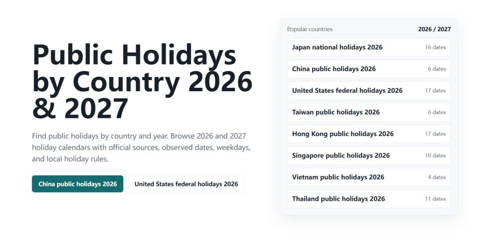 holidaydates